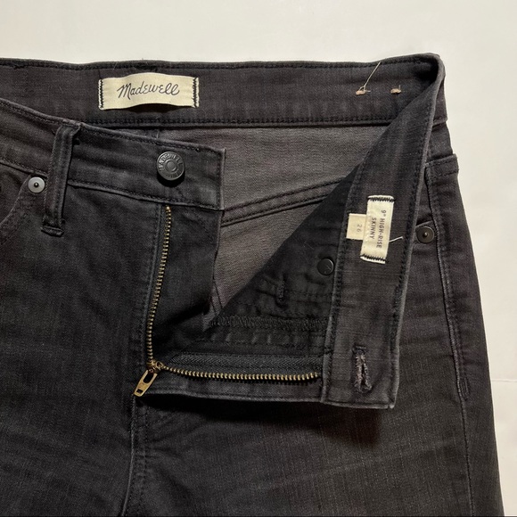 Madewell High Rise Skinny Jeans Sz 26 - Picture 10 of 14